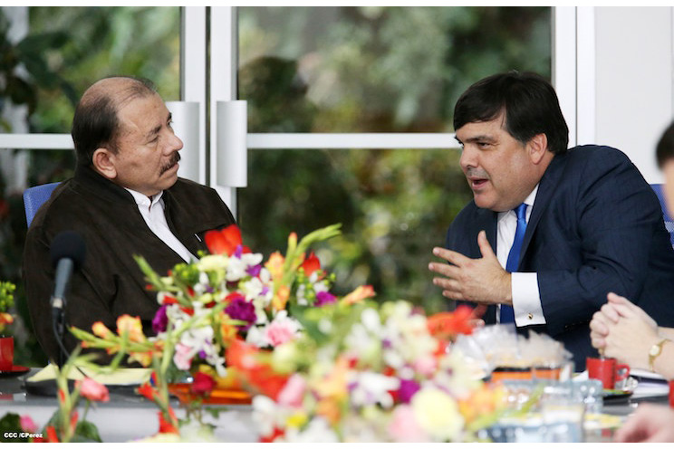 Presidente Daniel y Compañera Rosario sostienen encuentro con el Subsecretario Adjunto de Estados Unidos, Francisco Palmieri