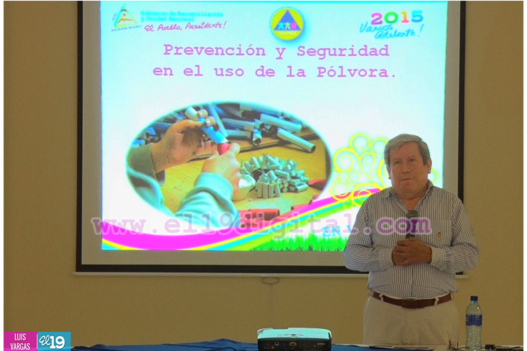 Capacitan a estructuras territoriales en uso y manejo de la pólvora