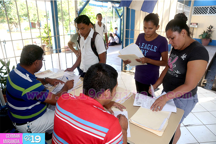 Inicia periodo de matrículas para los estudiantes de secundaria