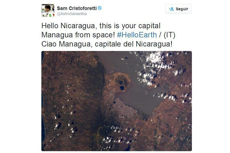 Cacao nicaragüense viajó al espacio