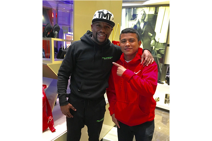 Mayweather comenta su encuentro con el “Chocolatito”