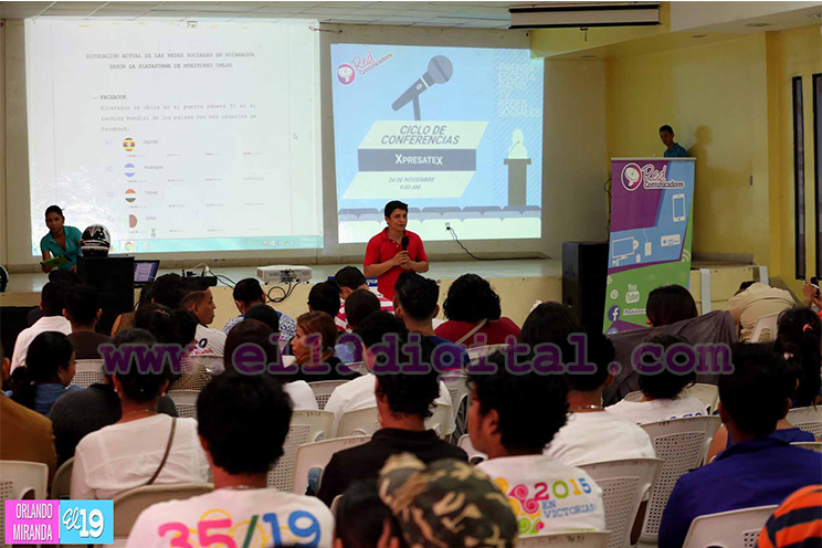 Jóvenes analizan impacto de las redes sociales en Nicaragua