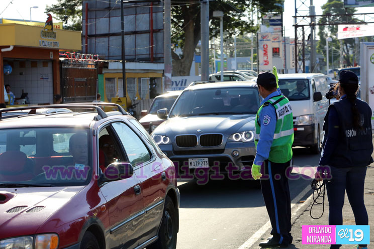 Se incrementa presencia policial en Managua para fortalecer seguridad ciudadana
