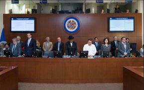 Minuto de silencio en OEA por el Canciller de la Dignidad