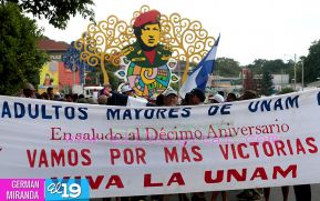 Adultos Mayores celebran su X Aniversario y logros obtenidos con la Revolución