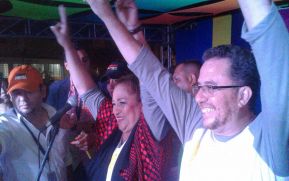 Jinotepinos expresan respaldo a los candidatos del FSLN con diversas manifestaciones culturales