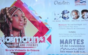 Maimouna y sus amigos rapearán en el TNRD contra la violencia de género