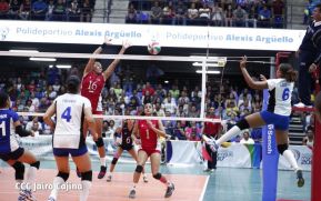 Selección femenina de voleibol batalla hasta el final y logra medalla de plata (+FOTOS)