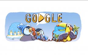 Google inicia los festejos navideños con "doodle" animado