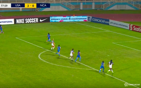 Estados Unidos derrota 2-0 a Nicaragua en primer partido del Premundial de Fútbol Femenino