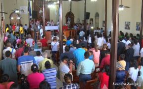 Celebran a San Caralampio en Diriamba