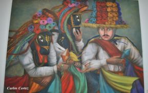 Visite la exposición de arte “Tiempos del Hilo Azul”, dedicada a El Güegüense