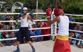 Pugilistas de Granada se miden ante capitalinos en tarde boxística