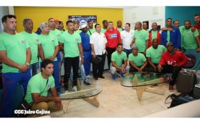 Selección Cubana de Béisbol llega a Nicaragua