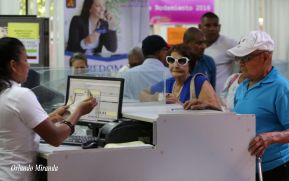 Pago a jubilados y pensionados del INSS se realiza en normalidad y tranquilidad