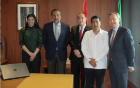 Ministro Sidhartha Marín sostiene importantes encuentros en España