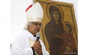 Cardenal Brenes oficia Misa en ocasión de visita de los símbolos de la Jornada Mundial de la Juventud