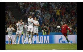Cristiano Ronaldo marca los tres goles que dan el empate de Portugal ante España