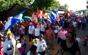 Caminan por la Paz en el norte del país