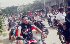 Caravana por la paz en el municipio de Jícaro Nueva Segovia