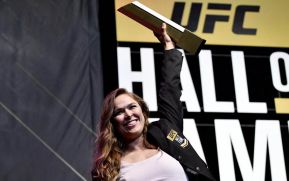 Ronda Rousey ya es parte del Salón de la Fama de UFC