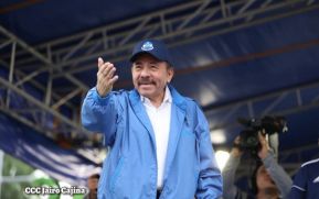 Presidente-Comandante Daniel en Caminata por la Seguridad y la Paz (7 de Julio del 2018)