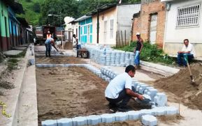 Adoquinan calles en Quilalí