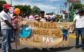 Masaya en caravana por la Paz