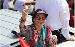 Rosario tras el acto del 39 Aniversario de la Revolución (19 de julio de 2018)