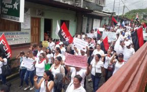 Familias de San Carlos y San Miguelito se movilizan para exigir justicia y reparación para las víctimas del terrorismo