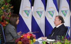 Entrevista del Presidente Daniel con TELESUR
