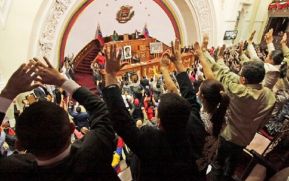 Celebran primer año de la instalación de la ANC venezolana