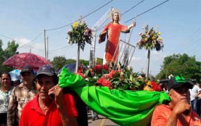 Celebran a San Lorenzo Mártir en Somotillo