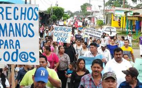 Municipios de Zelaya Central marchan exigiendo justicia