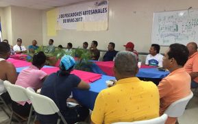 Ministerio de Economía Familiar realiza encuentro con pescadores del departamento de Rivas