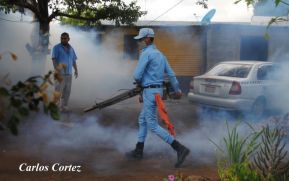 Barrio René Cisneros se suma a la lucha antiepidémica