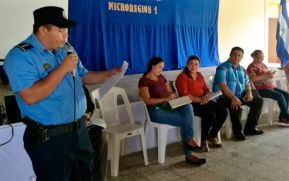 Familias participan en asambleas de Seguridad Ciudadana