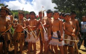 Así se conmemora la Gesta Heroica de los Indios Flecheros