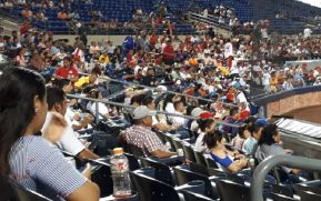 Así se vive el partido Bóer Vs. Toros de Chontales
