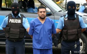 Policía Nacional presenta a dos terroristas que azotaron a la población capitalina