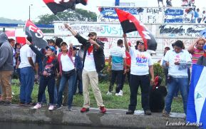 Militancia sandinista se toma las rotondas de la capital para pedir por la paz y justicia