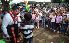 Familias de comarca Santo Domingo disfrutan de una recreación sana con la reinauguración de parque