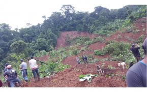 Deslizamiento de tierra deja 4 personas muertas en comunidad La Soledad Número 1, en Pantasma, Jinotega