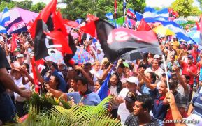 Comandante Pedro Aráuz Palacios es recordado por la militancia sandinista