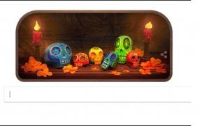 Google celebra el Día de Muertos con doodle animado