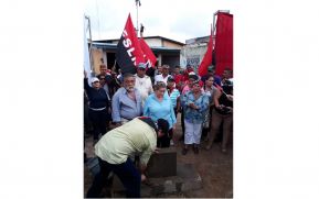 Comienza construcción de nuevas oficinas del Frente Sandinista en Carazo