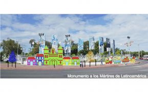 ¡Hermosísimos adornos en la Avenida Bolívar a Chávez!
