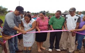 INAUGURAN REHABILITACIÓN DE CARRETERA PARA LOS PUEBLOS INDÍGENAS