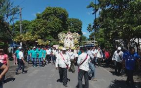 Puerto Momotombo celebra tradicional visita de la Virgen de la Merced