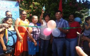 Nuevo FISE inaugura proyecto de saneamiento mejorado en Nandasmo, Masaya